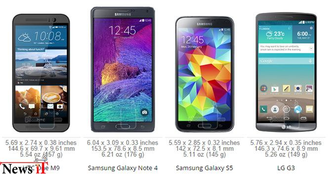 one-m9-size-comparison-2